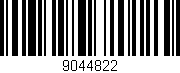 Código de barras (EAN, GTIN, SKU, ISBN): '9044822'