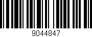 Código de barras (EAN, GTIN, SKU, ISBN): '9044847'