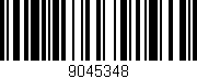 Código de barras (EAN, GTIN, SKU, ISBN): '9045348'