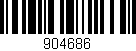 Código de barras (EAN, GTIN, SKU, ISBN): '904686'