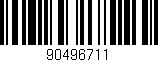 Código de barras (EAN, GTIN, SKU, ISBN): '90496711'