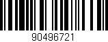 Código de barras (EAN, GTIN, SKU, ISBN): '90496721'
