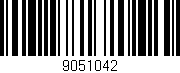 Código de barras (EAN, GTIN, SKU, ISBN): '9051042'