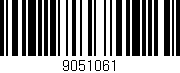 Código de barras (EAN, GTIN, SKU, ISBN): '9051061'