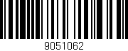 Código de barras (EAN, GTIN, SKU, ISBN): '9051062'