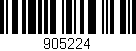 Código de barras (EAN, GTIN, SKU, ISBN): '905224'