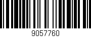 Código de barras (EAN, GTIN, SKU, ISBN): '9057760'