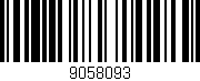 Código de barras (EAN, GTIN, SKU, ISBN): '9058093'