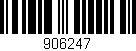 Código de barras (EAN, GTIN, SKU, ISBN): '906247'
