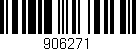Código de barras (EAN, GTIN, SKU, ISBN): '906271'