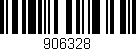 Código de barras (EAN, GTIN, SKU, ISBN): '906328'