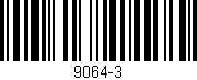 Código de barras (EAN, GTIN, SKU, ISBN): '9064-3'