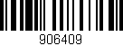 Código de barras (EAN, GTIN, SKU, ISBN): '906409'