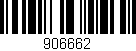 Código de barras (EAN, GTIN, SKU, ISBN): '906662'