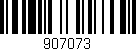 Código de barras (EAN, GTIN, SKU, ISBN): '907073'