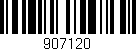 Código de barras (EAN, GTIN, SKU, ISBN): '907120'