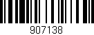 Código de barras (EAN, GTIN, SKU, ISBN): '907138'