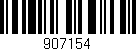 Código de barras (EAN, GTIN, SKU, ISBN): '907154'