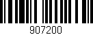 Código de barras (EAN, GTIN, SKU, ISBN): '907200'