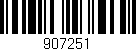 Código de barras (EAN, GTIN, SKU, ISBN): '907251'