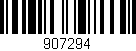 Código de barras (EAN, GTIN, SKU, ISBN): '907294'