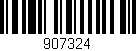 Código de barras (EAN, GTIN, SKU, ISBN): '907324'