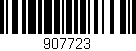 Código de barras (EAN, GTIN, SKU, ISBN): '907723'