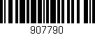 Código de barras (EAN, GTIN, SKU, ISBN): '907790'