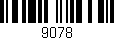 Código de barras (EAN, GTIN, SKU, ISBN): '9078'