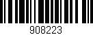 Código de barras (EAN, GTIN, SKU, ISBN): '908223'