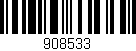 Código de barras (EAN, GTIN, SKU, ISBN): '908533'