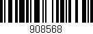 Código de barras (EAN, GTIN, SKU, ISBN): '908568'