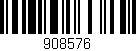 Código de barras (EAN, GTIN, SKU, ISBN): '908576'
