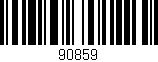 Código de barras (EAN, GTIN, SKU, ISBN): '90859'