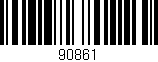 Código de barras (EAN, GTIN, SKU, ISBN): '90861'
