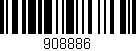 Código de barras (EAN, GTIN, SKU, ISBN): '908886'