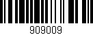 Código de barras (EAN, GTIN, SKU, ISBN): '909009'