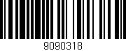 Código de barras (EAN, GTIN, SKU, ISBN): '9090318'