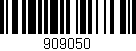 Código de barras (EAN, GTIN, SKU, ISBN): '909050'