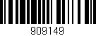 Código de barras (EAN, GTIN, SKU, ISBN): '909149'
