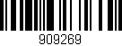 Código de barras (EAN, GTIN, SKU, ISBN): '909269'