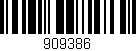 Código de barras (EAN, GTIN, SKU, ISBN): '909386'