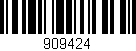 Código de barras (EAN, GTIN, SKU, ISBN): '909424'