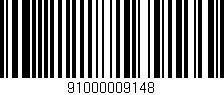 Código de barras (EAN, GTIN, SKU, ISBN): '91000009148'