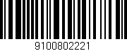 Código de barras (EAN, GTIN, SKU, ISBN): '9100802221'