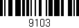 Código de barras (EAN, GTIN, SKU, ISBN): '9103'