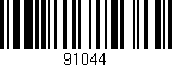Código de barras (EAN, GTIN, SKU, ISBN): '91044'