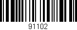 Código de barras (EAN, GTIN, SKU, ISBN): '91102'
