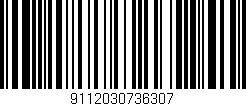 Código de barras (EAN, GTIN, SKU, ISBN): '9112030736307'