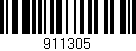Código de barras (EAN, GTIN, SKU, ISBN): '911305'